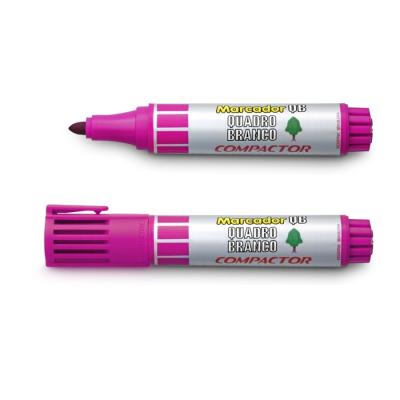 MARCADOR P/QUADRO BRANCO QB ROSA